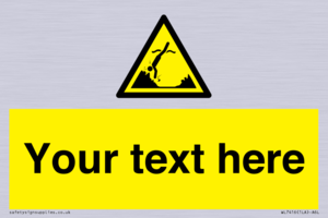 Custom Warning submerged objects